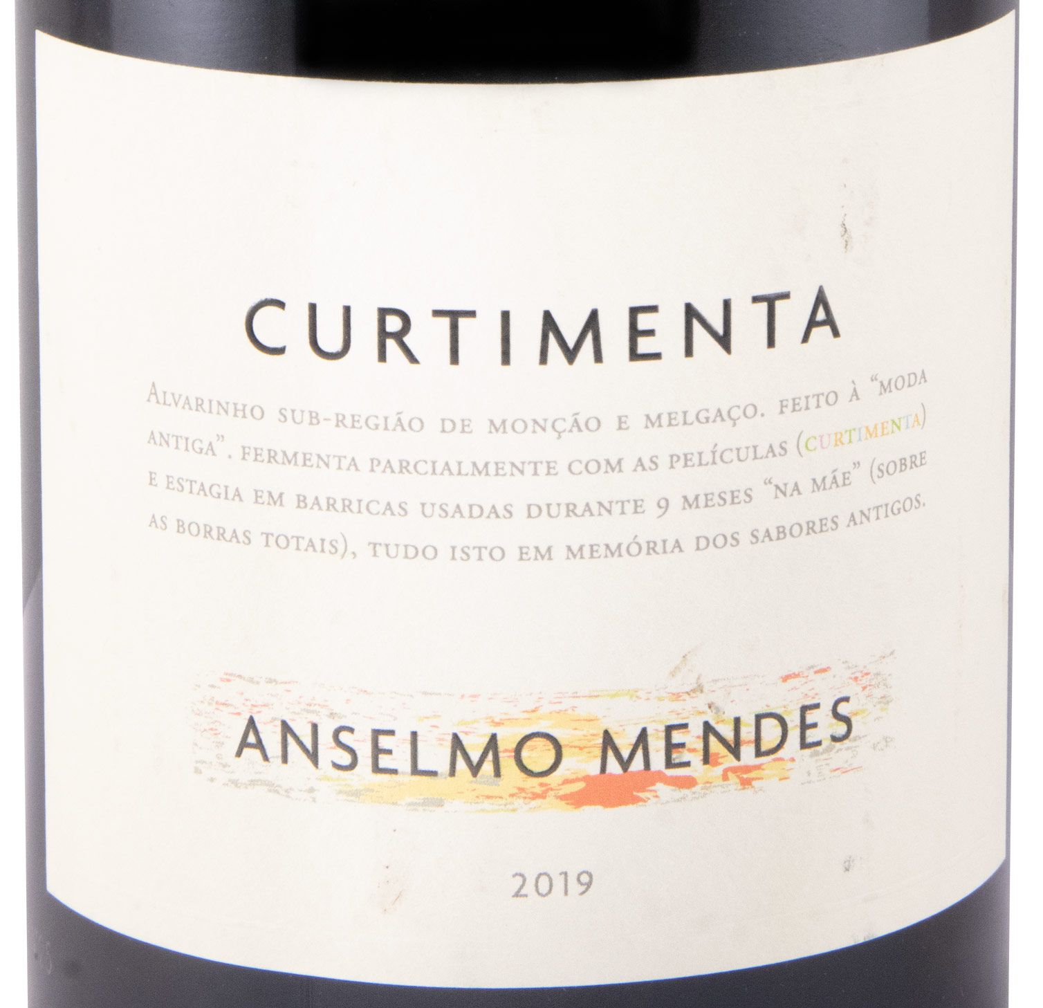 2019 Anselmo Mendes Curtimenta Alvarinho branco