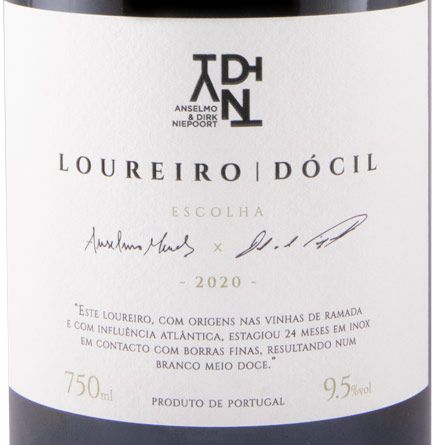 2020 Anselmo Mendes & Dirk Niepoort ADN Loureiro Dócil branco
