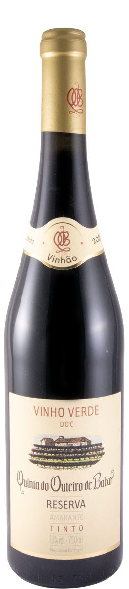 2022 Quinta do Outeiro de Baixo Reserva red