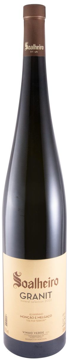 2022 Soalheiro Granit Alvarinho branco 1,5L