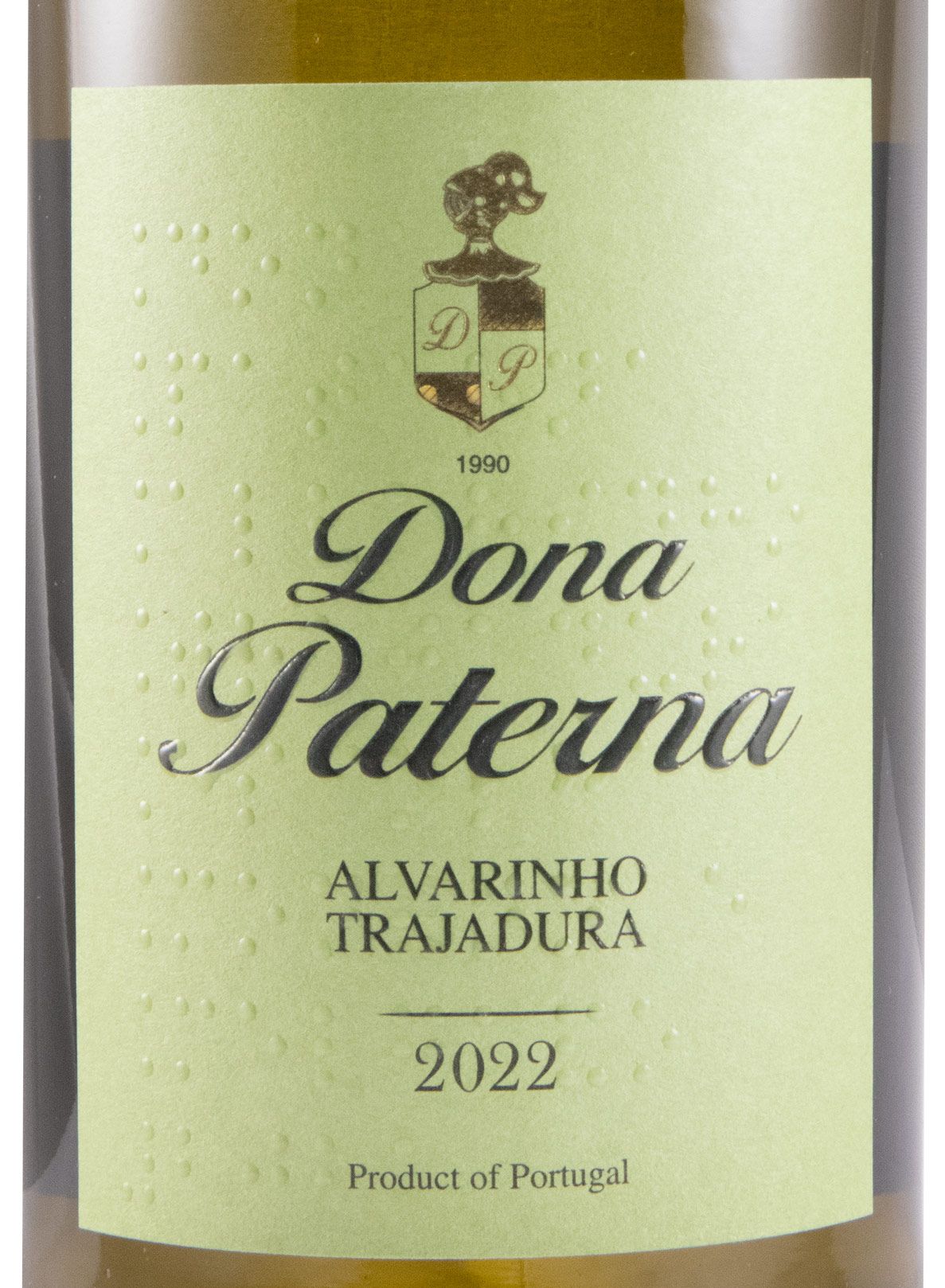 2022 Dona Paterna Alvarinho & Trajadura branco