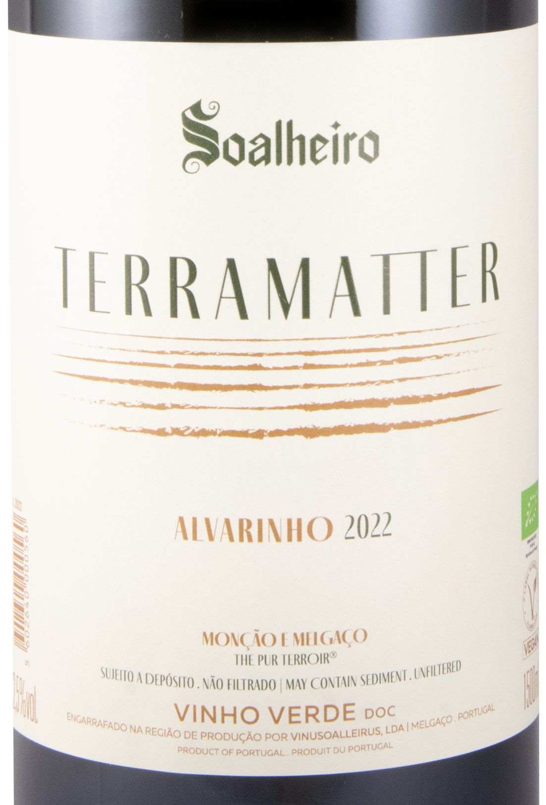 2022 Soalheiro Terramatter organic white 1.5L