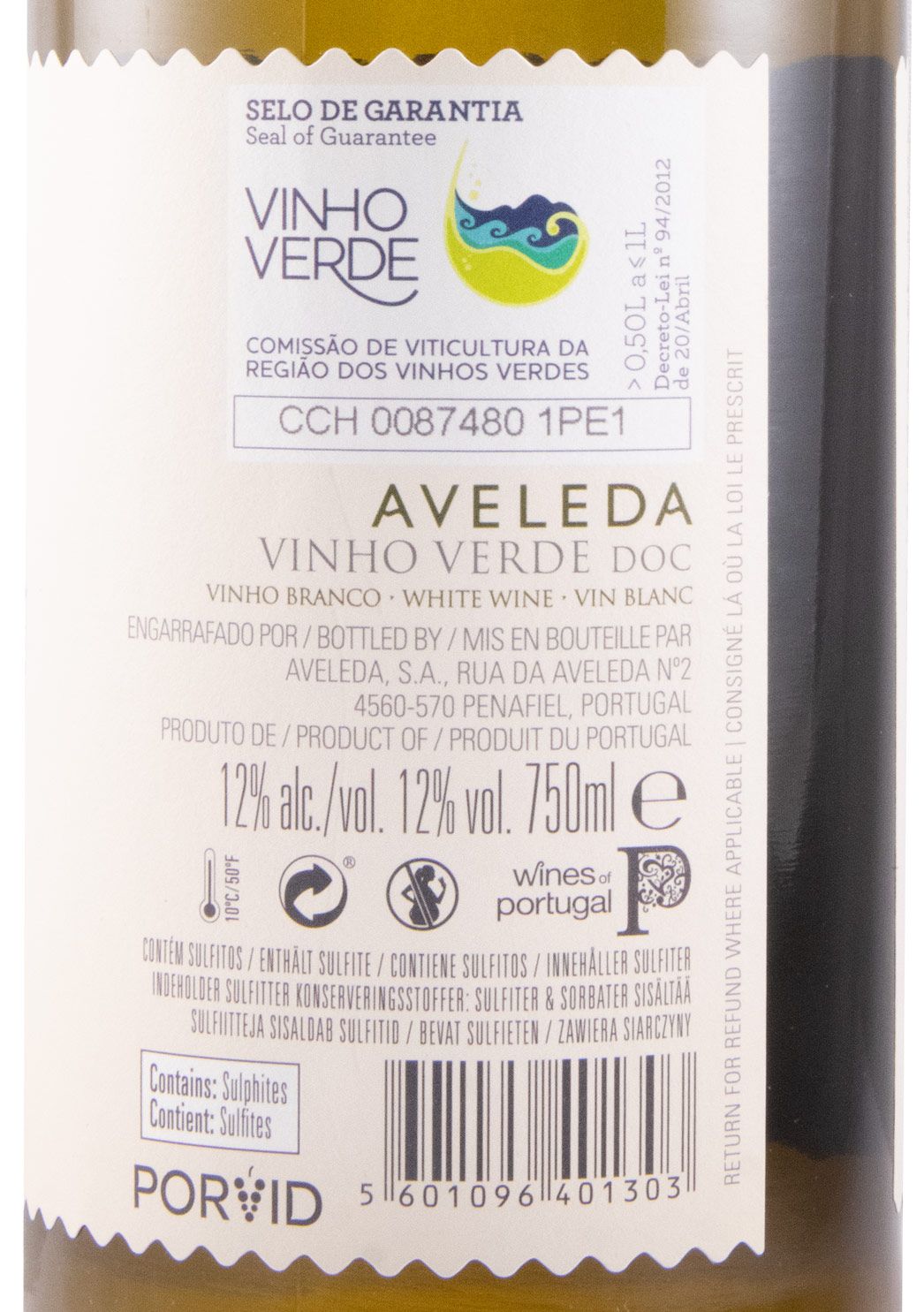 2022 Aveleda Alvarinho white