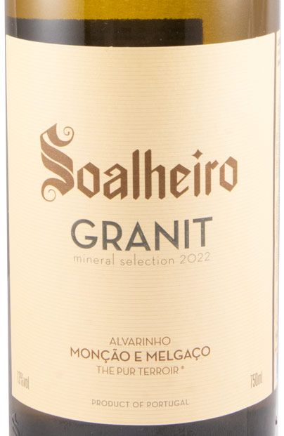 2022 Soalheiro Granit Alvarinho white