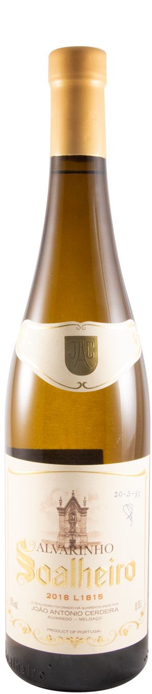 2018 Soalheiro Alvarinho L1815 white