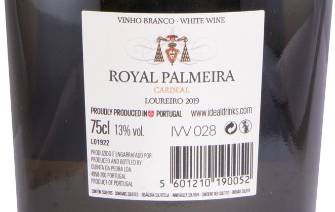 2019 Royal Palmeira Loureiro branco