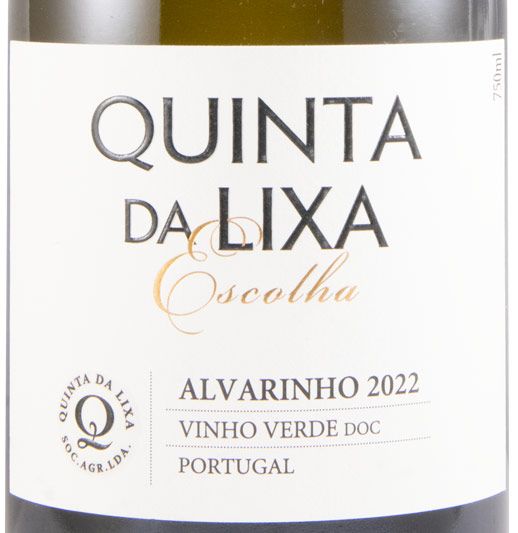 2022 Quinta da Lixa Alvarinho Escolha branco