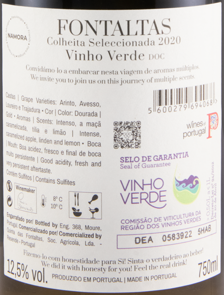2020 Fontaltas Colheita Seleccionada branco