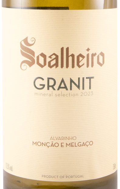 2023 Soalheiro Granit Alvarinho branco