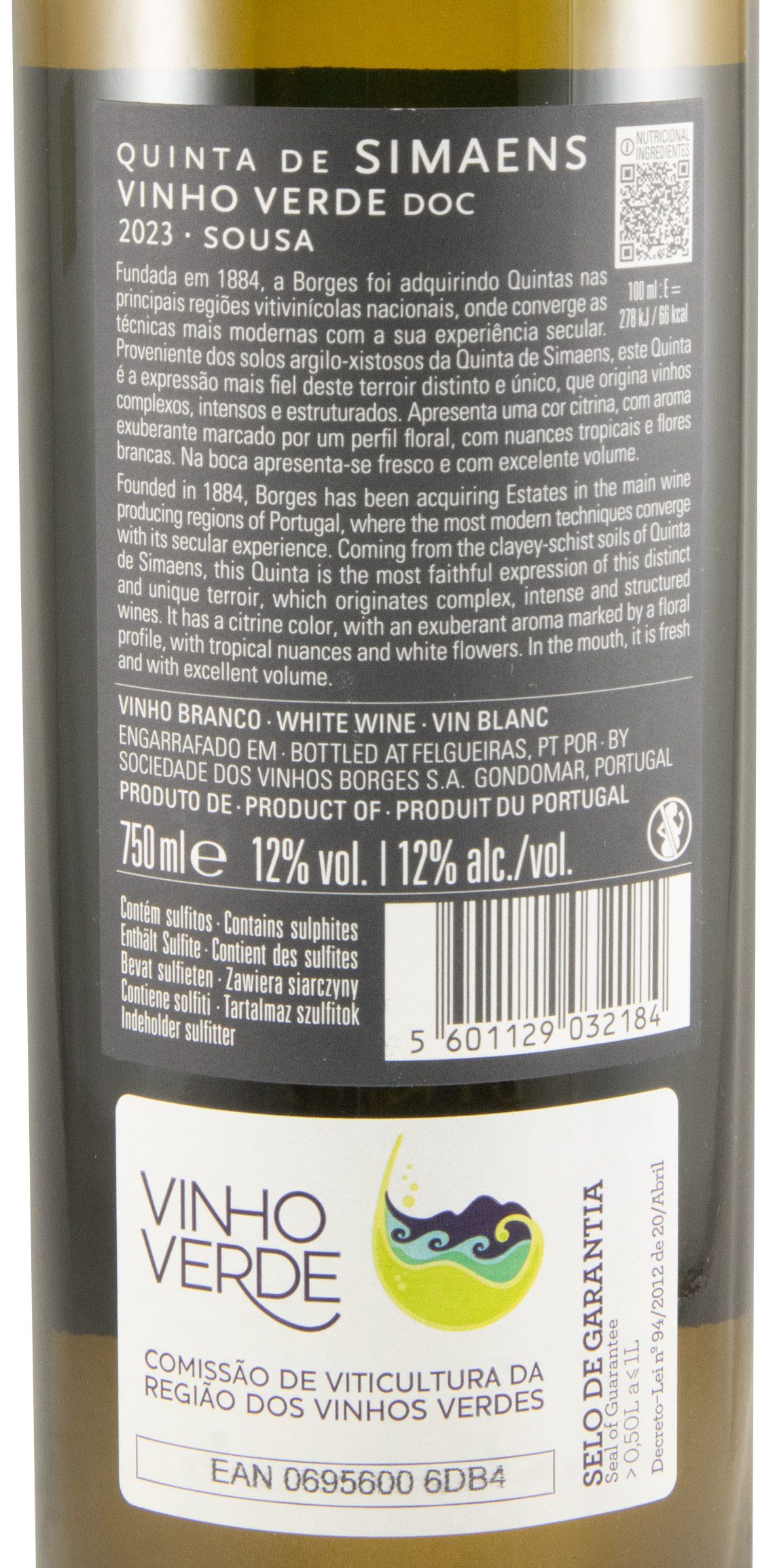 2023 Borges Quinta de Simaens branco
