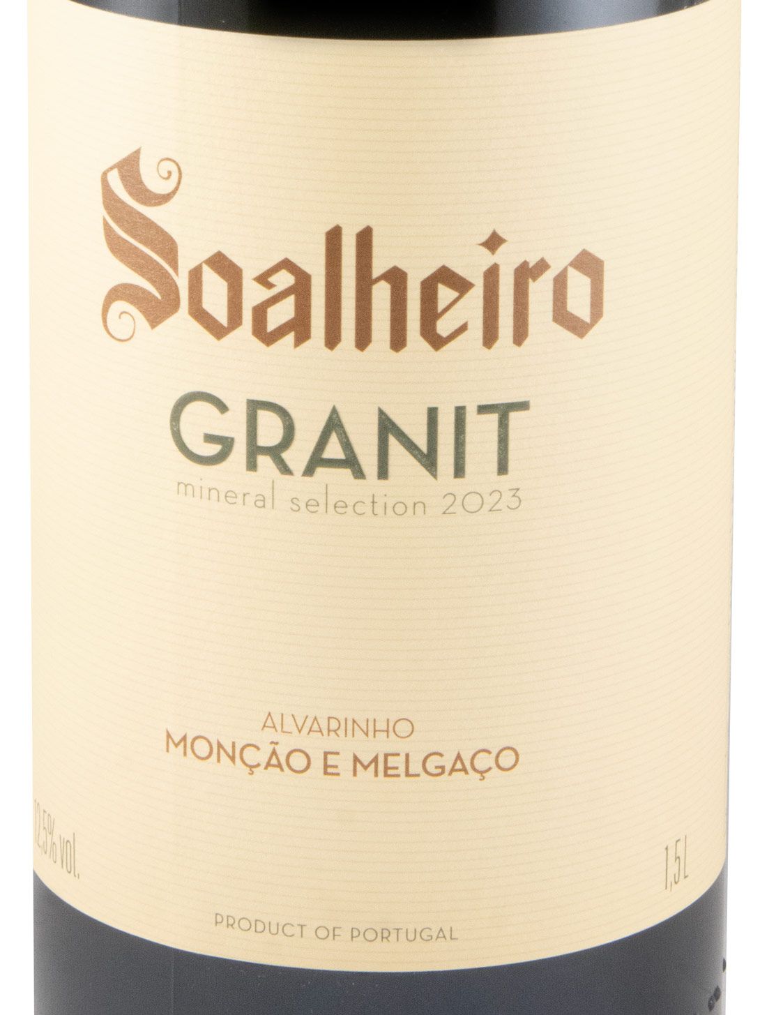 2023 Soalheiro Granit Alvarinho branco 1,5L