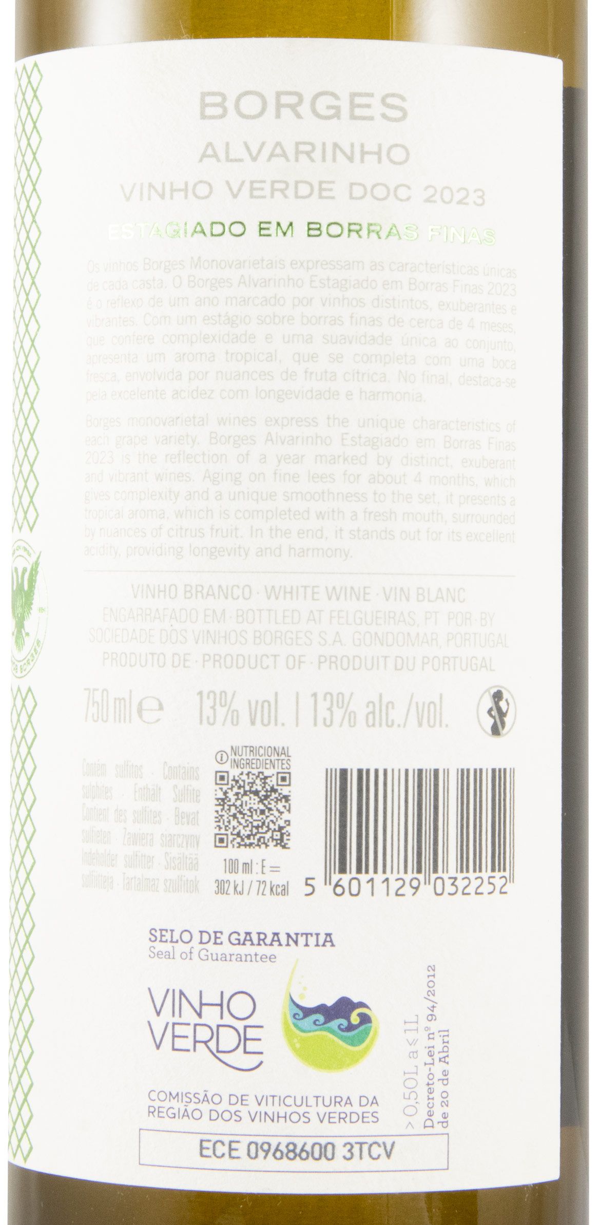 2023 Borges Alvarinho white
