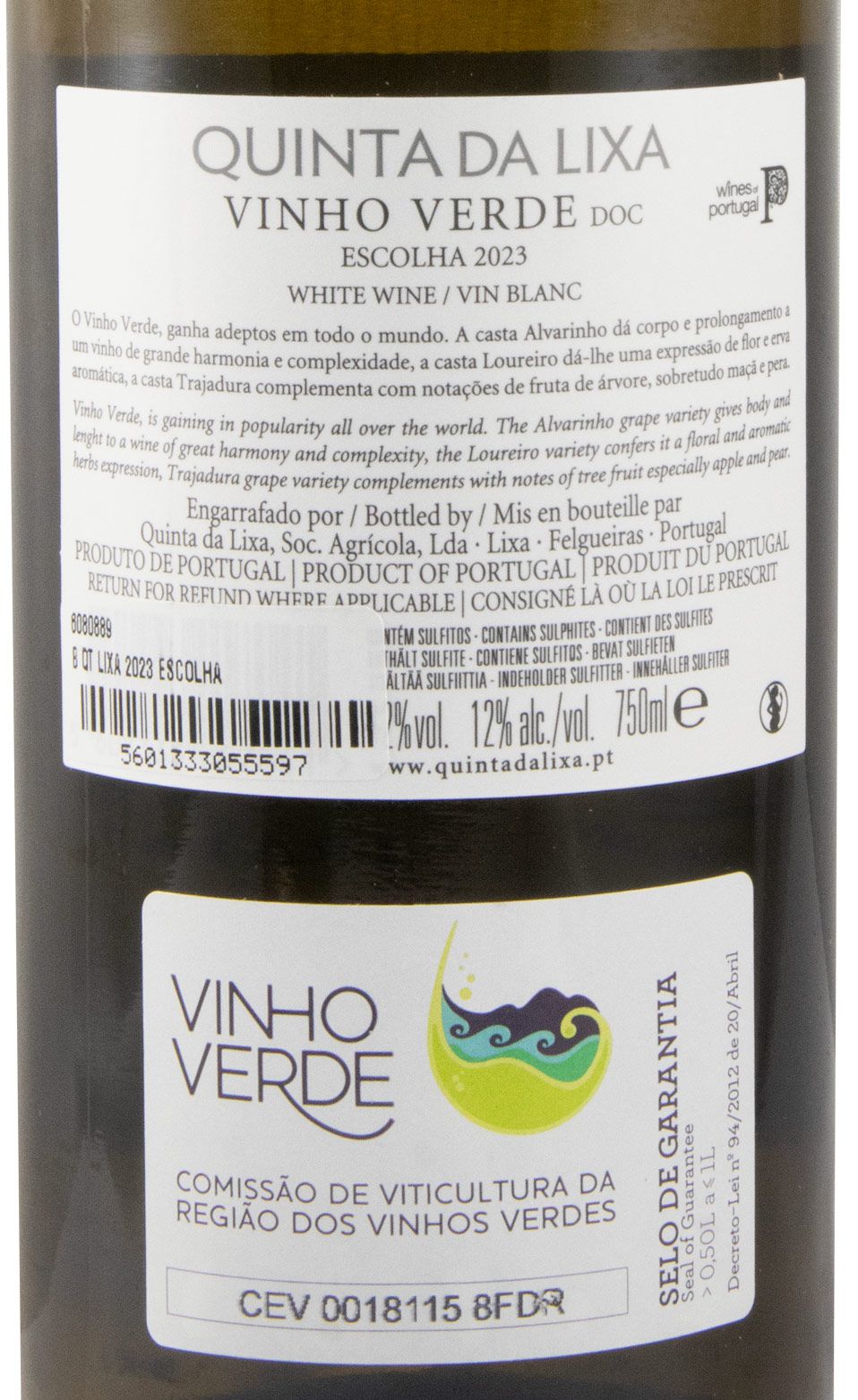 2023 Quinta da Lixa Escolha white