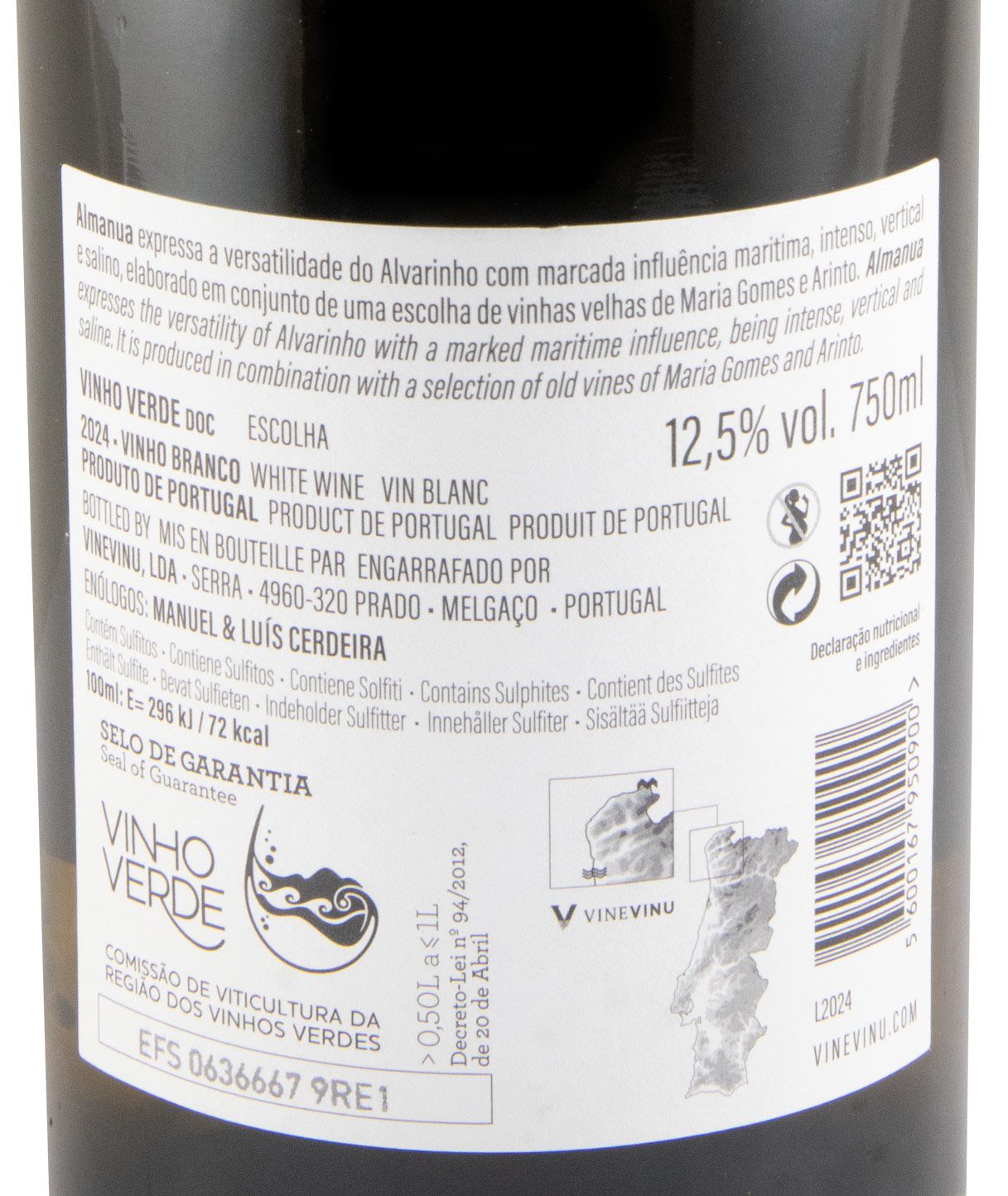 2024 Almanua Terroir Marítimo white