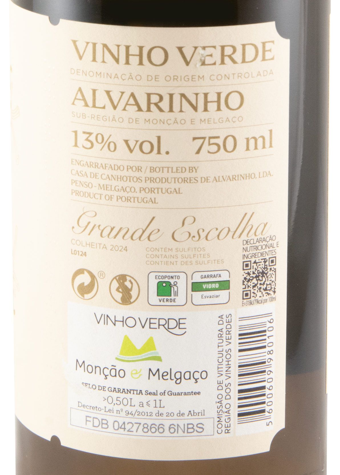 2024 Casa de Canhotos Alvarinho white