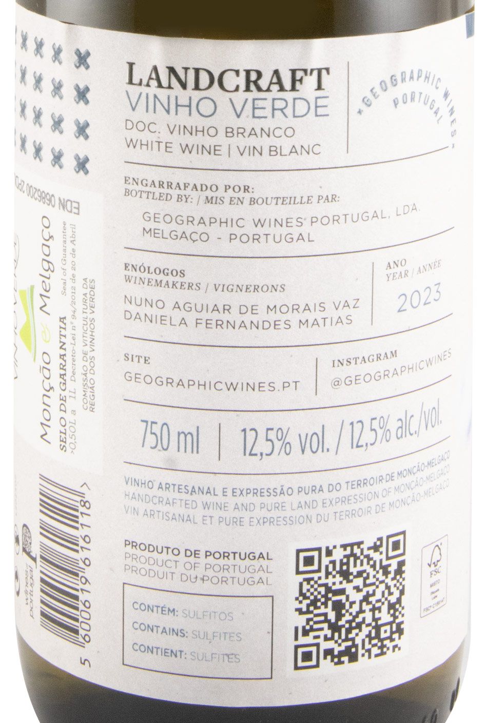 2023 Landcraft Alvarinho branco