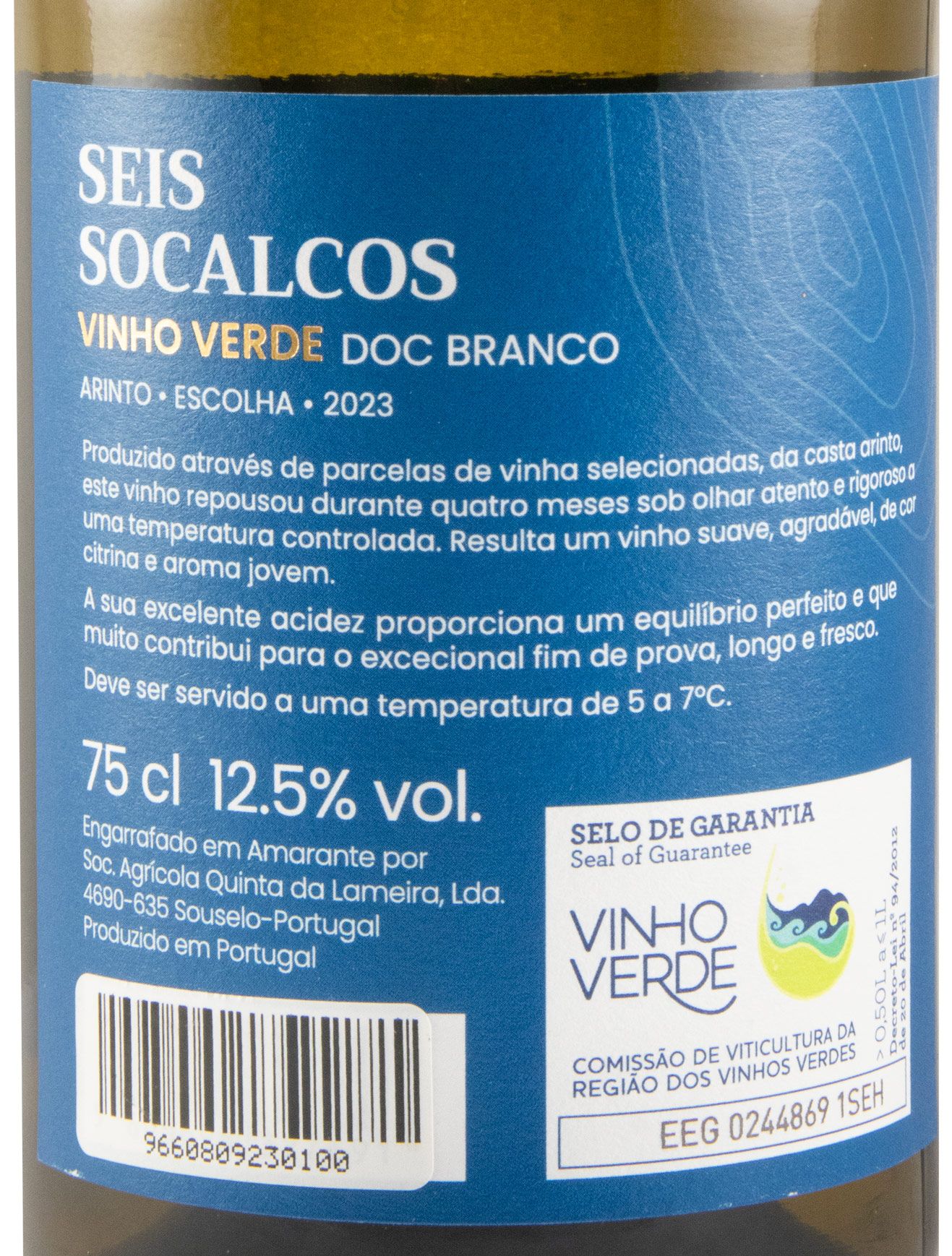 2023 Seis Socalcos Arinto white