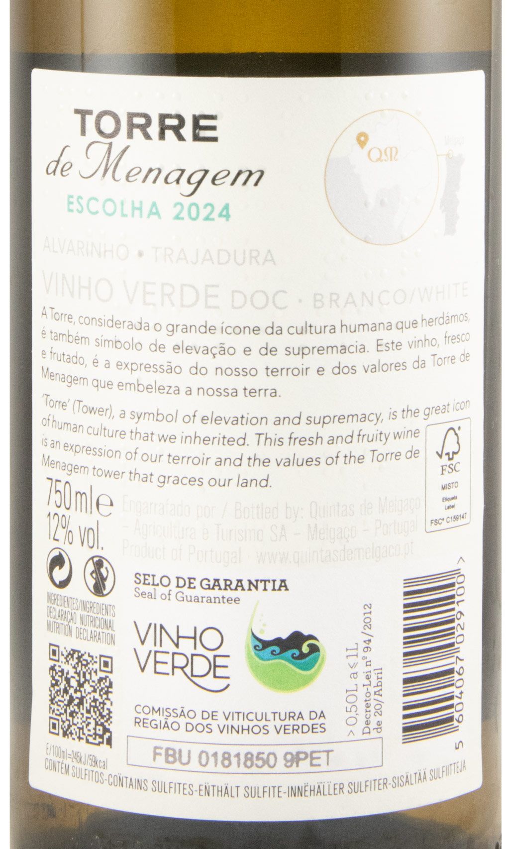 2024 Torre de Menagem Escolha white