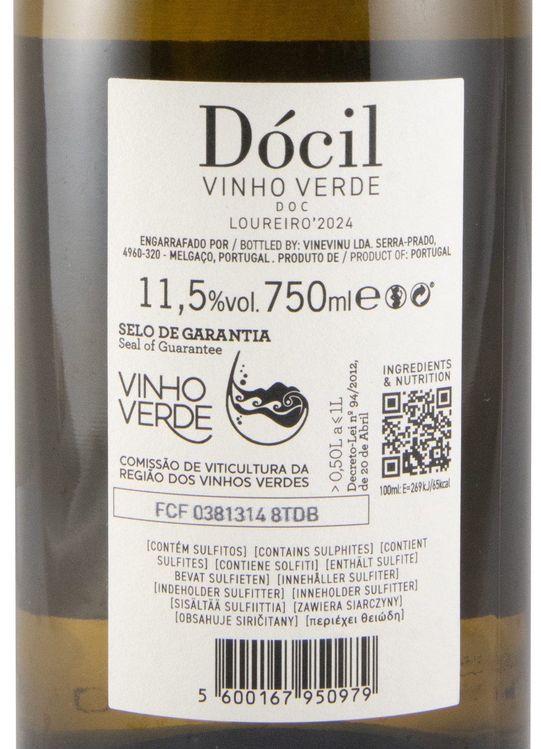 2024 Niepoort Dócil Loureiro white