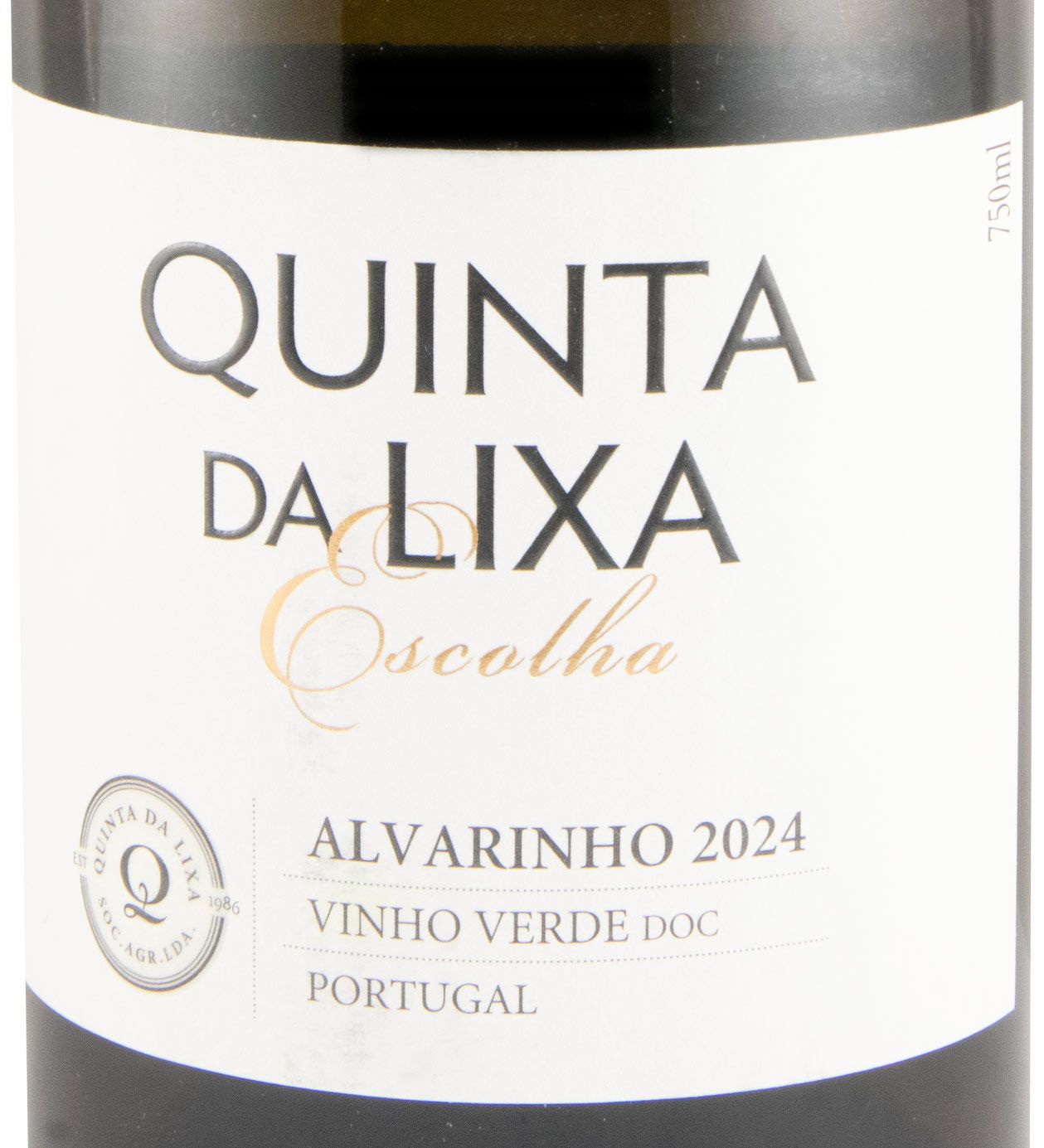 2024 Quinta da Lixa Alvarinho Escolha branco