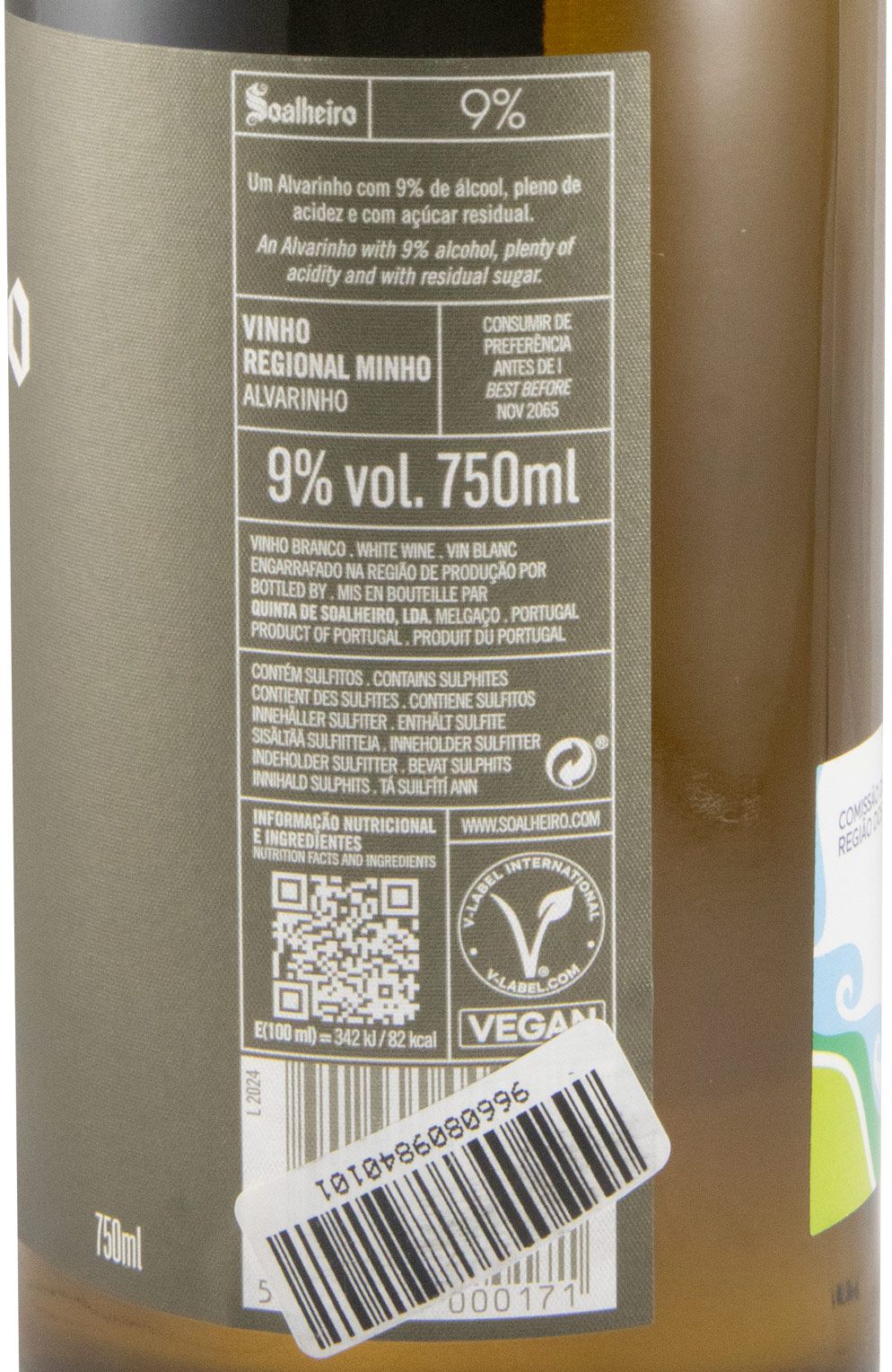 2024 Soalheiro Dócil Alvarinho branco