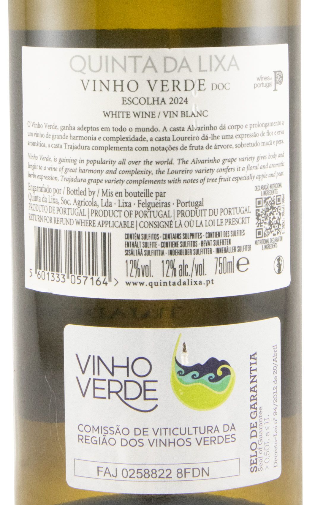 2024 Quinta da Lixa Escolha branco