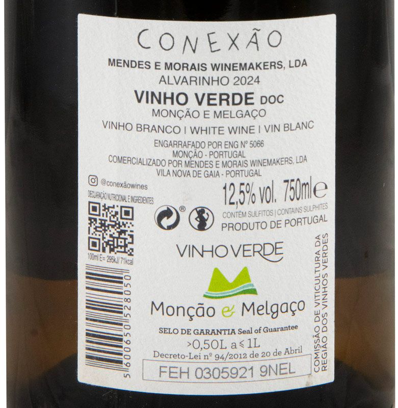 2024 Conexão Alvarinho branco