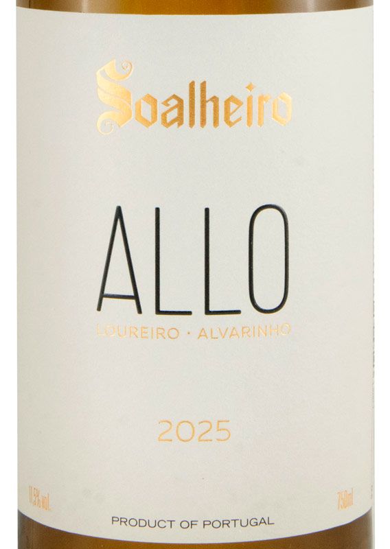 2025 Soalheiro Allo Alvarinho & Loureiro branco