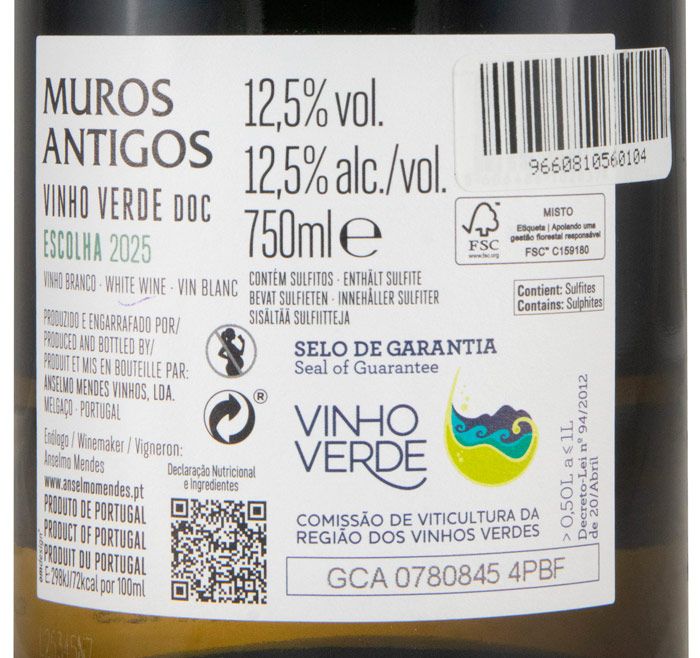 2025 Muros Antigos Escolha branco