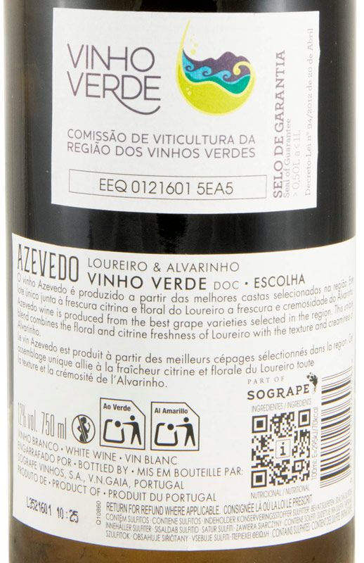 2024 Azevedo Loureiro & Alvarinho white
