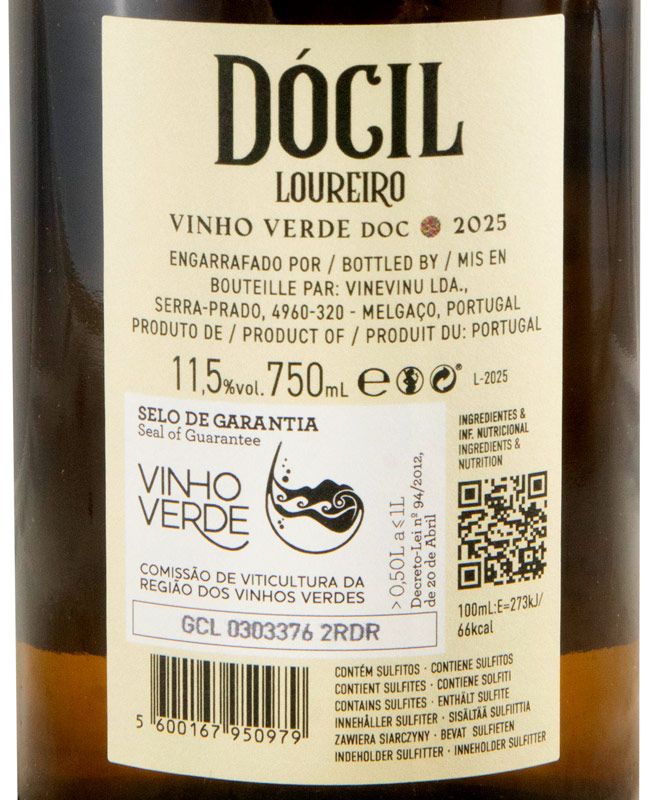 2025 Niepoort Dócil Loureiro branco