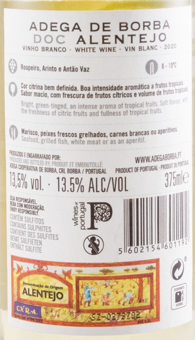 2020 Borba white 37.5cl