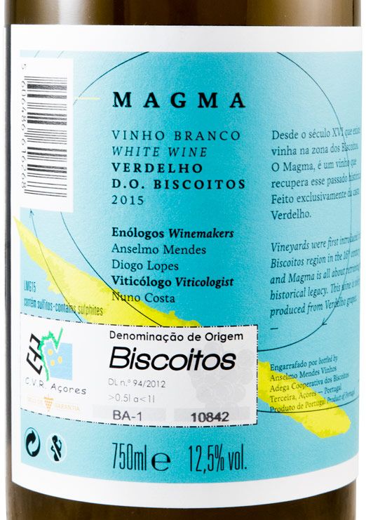 2015 Magma Verdelho white
