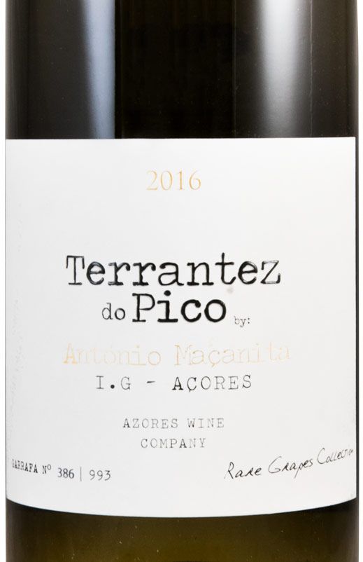 2016 Terrantez do Pico by António Maçanita white