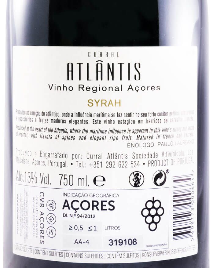 Curral Atlântis Syrah tinto