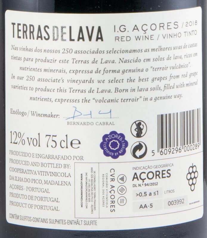 2018 Terras de Lava red