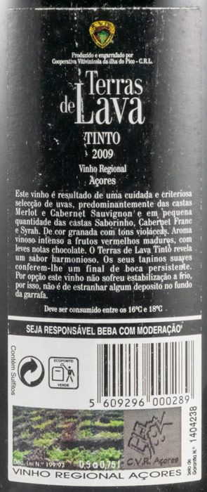 2009 Terras de Lava tinto