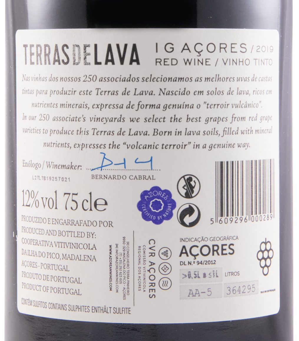 2019 Terras de Lava red