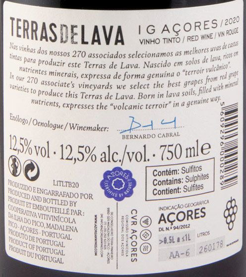 2020 Terras de Lava red