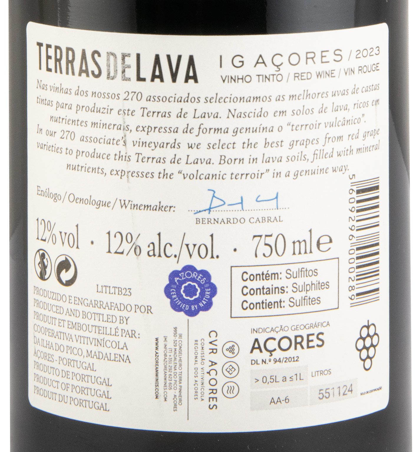 2023 Terras de Lava red