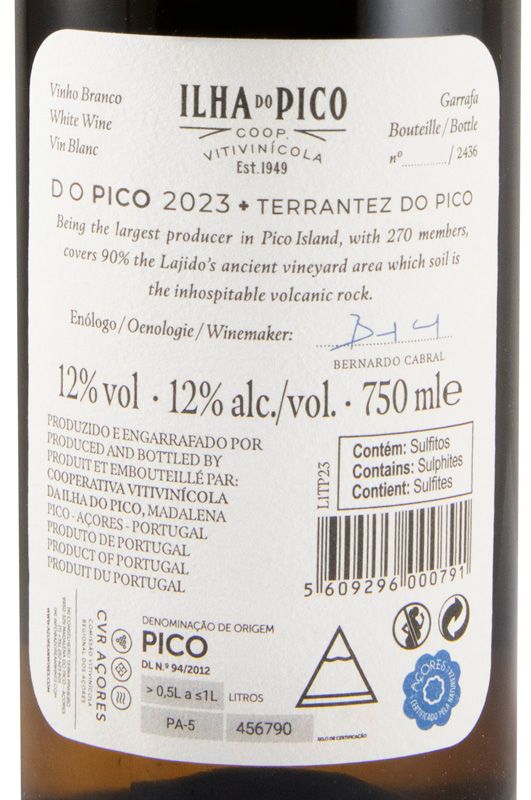 2023 Picowines Terrantez do Pico branco