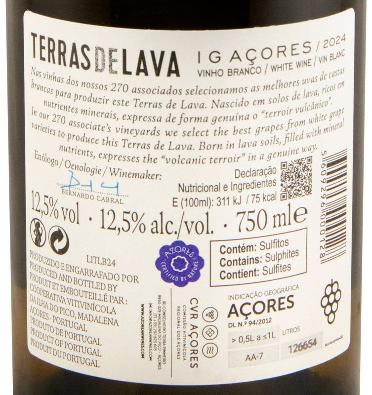2024 Terras de Lava white