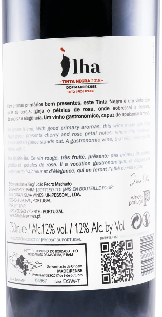 2018 Ilha Tinta Negra red