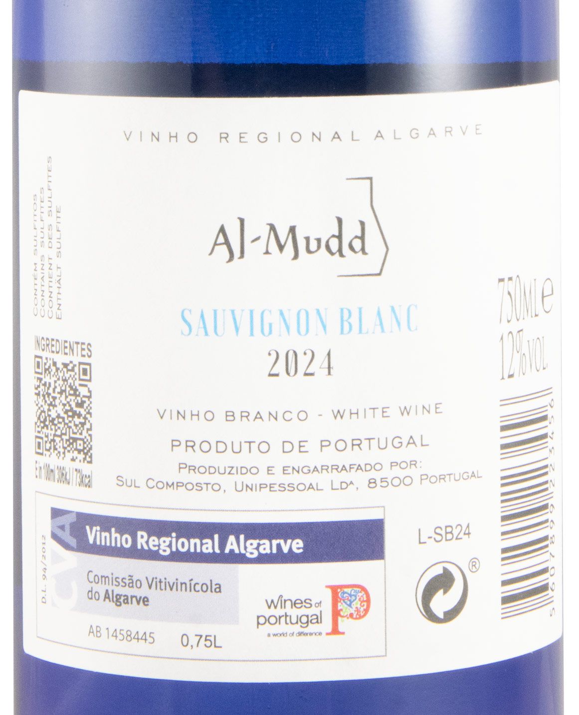 2024 Al-Mudd Sauvignon Blanc branco