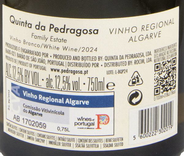 2024 Rocim Quinta de Pedragosa branco