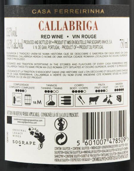 Pack Herdade do Peso Reserva + Callabriga + Quinta dos Carvalhais Reserva red