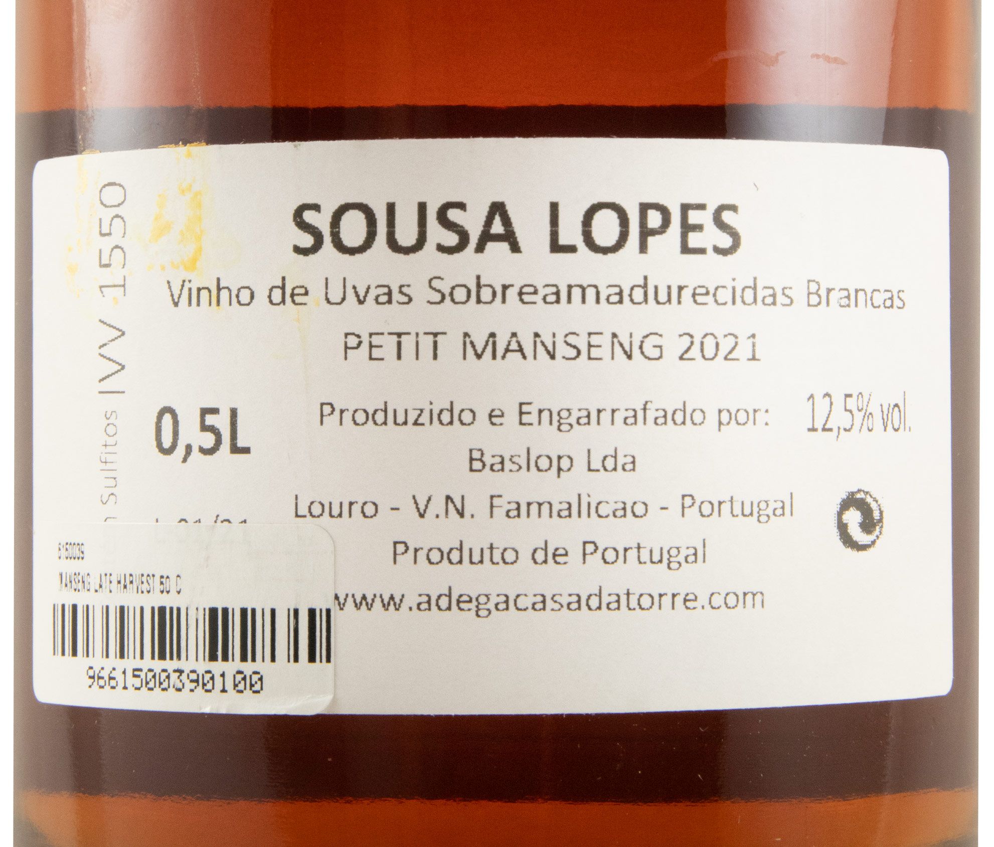 2021 Sousa Lopes Petit Manseng Colheita Tardia branco 50cl