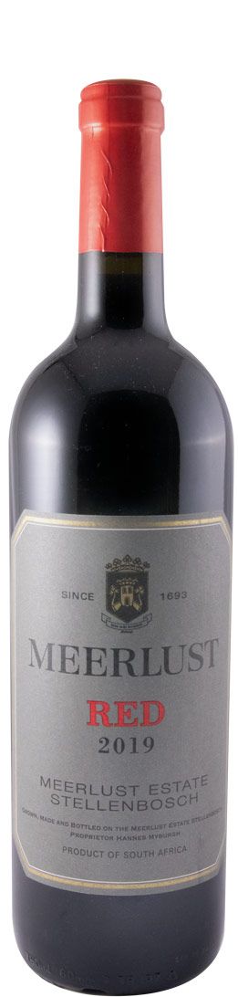 2019 Meerlust tinto (rótulo danificado)