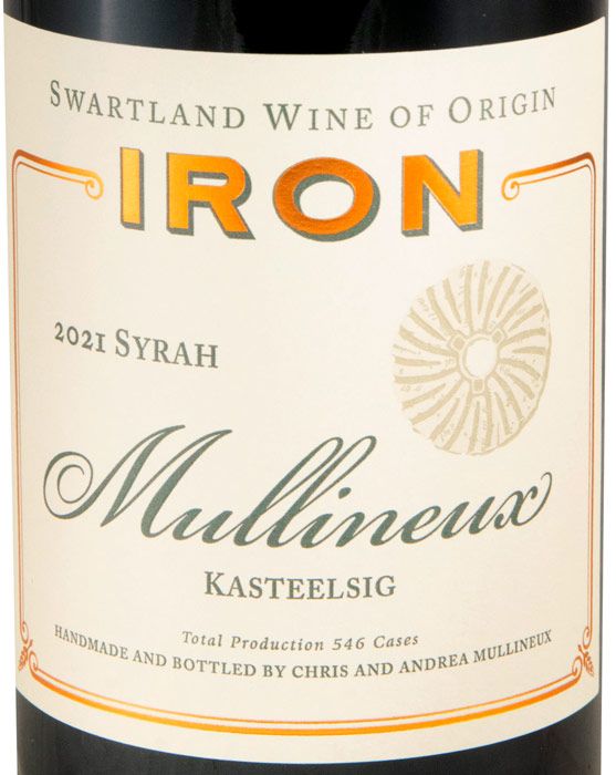 2021 Mullineux Iron Syrah Swartland tinto