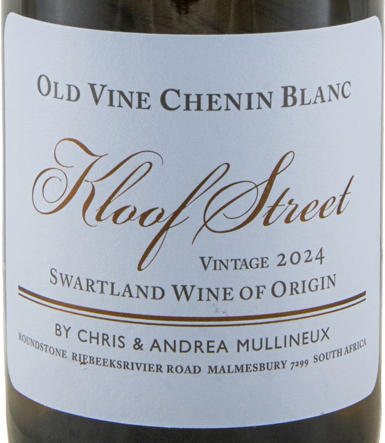 2024 Mullineux Kloof Street Old Vine Chenin Blanc Swartland branco